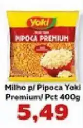 Supermercados Tauste Milho p/ Pipoca Yoki Premium oferta