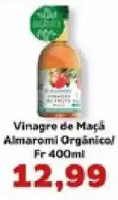 Supermercados Tauste Vinagre de Maçã Almaromi Orgânico oferta