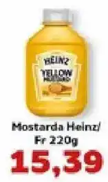 Supermercados Tauste Mostarda heinz oferta