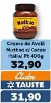 Supermercados Tauste Creme de Avelã Nutkao c/ Cacau oferta