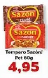 Supermercados Tauste Tempero Sazon! Pct 60g oferta