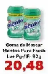 Supermercados Tauste Goma de Mascar Mentos Pure Fresh oferta