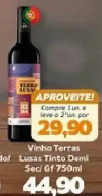 Supermercados Tauste Vinho Terras oferta