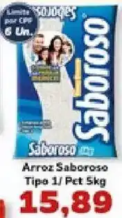 Supermercados Tauste Arroz Saboroso Tipo 1/ Pet 5kg oferta