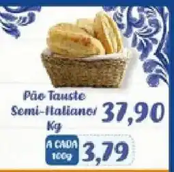 Supermercados Tauste Pão Tauste Semi-Italiano oferta