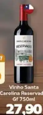 Supermercados Tauste Vinho Santa Carolina Reservado oferta