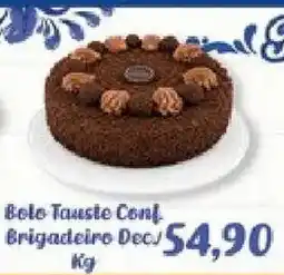 Supermercados Tauste Bolo Tausie Conf. Brigadeiro Dec. oferta