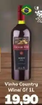 Supermercados Tauste Vinho country oferta