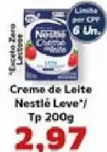 Supermercados Tauste Creme de Leite Nestlé Leve oferta