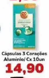 Supermercados Tauste Cápsulas 3 Corações oferta