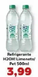 Supermercados Tauste Refrigerante H2OH! Limoneto oferta