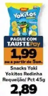 Supermercados Tauste Snacks Yoki Yokitos Redinha oferta