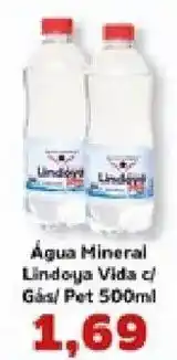 Supermercados Tauste Água Mineral Lindoya Vida c/ Gás oferta