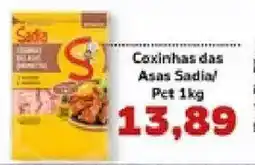 Supermercados Tauste Coxinhas das Asas Sadia! oferta