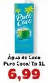 Supermercados Tauste Água de Coco Puro Coco oferta