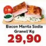 Supermercados Tauste Bacon Manta Sadia oferta