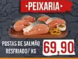 Supermercados Tauste Postas de salmão oferta