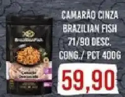 Supermercados Tauste Camarão cinza brazilian fish oferta