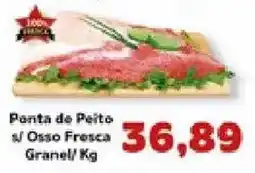 Supermercados Tauste Ponta de Peito s/ Osso Fresca oferta