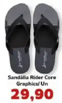 Supermercados Tauste Sandália rider core graphics/un oferta