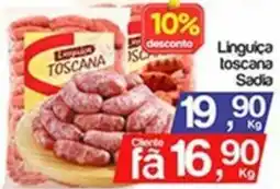 Supermercados Gricki Linguica toscana oferta