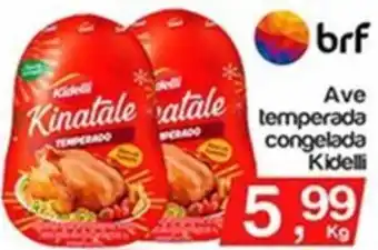 Ave temperada congelada kidelli