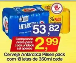 Supermercados Gricki Cerveja Antarctica Pilsen pack oferta