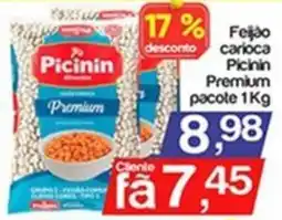 Supermercados Gricki Feijão carioca Picinin Premium oferta