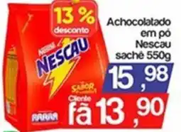 Supermercados Gricki Achocolatado em pó Nescau oferta