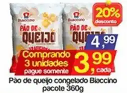 Supermercados Gricki Pão de queijo biaccino oferta