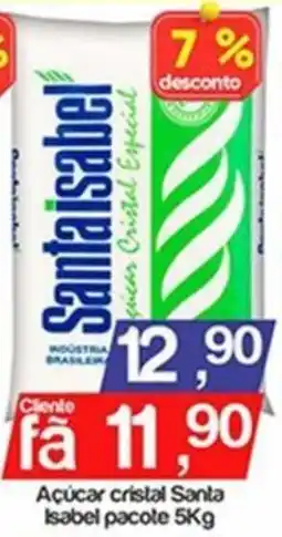 Supermercados Gricki Açúcar cristal santa isabel oferta