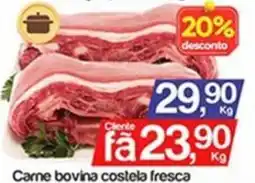 Supermercados Gricki Carne bovina costela fresca oferta