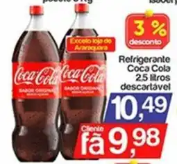 Supermercados Gricki Refrigerante coca cola oferta