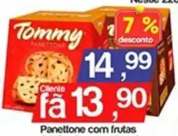Supermercados Gricki Panettone com frutas oferta