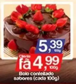 Supermercados Gricki Bolo confeitado sabores oferta