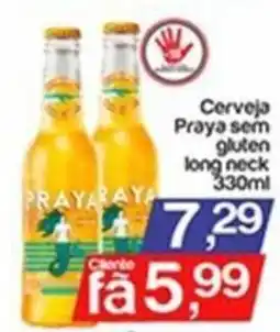 Supermercados Gricki Cerveja Praya sem gluten long neck oferta