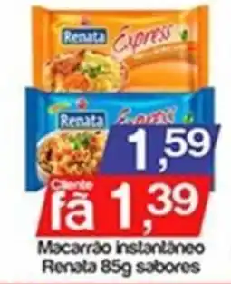 Supermercados Gricki Macarrão instantâneo renata sabores oferta
