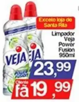 Supermercados Gricki Limpador veja power fusion oferta