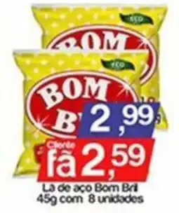 Supermercados Gricki Lã de aço bom bril oferta