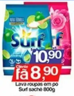 Supermercados Gricki Lava roupas em pô Surf sachê oferta