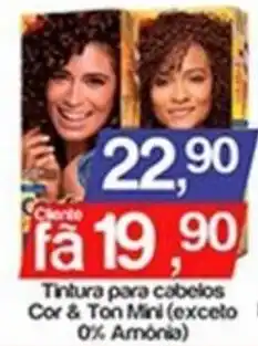 Tintura para cabelos Cor & Ton Mini