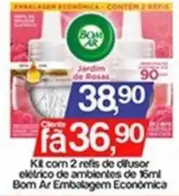 Supermercados Gricki Kit com 2 refis de difusor elétrico de ambientes de 16ml oferta