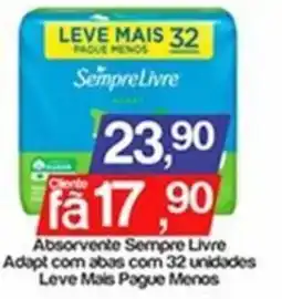 Supermercados Gricki Absorvente sempre livre oferta