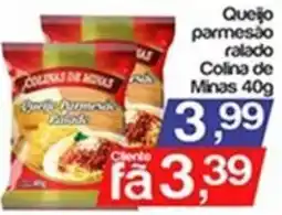 Supermercados Gricki Queijo parmesão ralado oferta