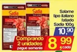 Supermercados Gricki Salame tipo italiano fatiado oferta