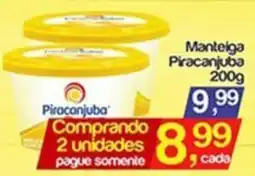 Supermercados Gricki Manteiga piracanjuba oferta
