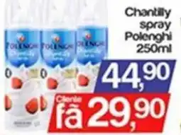 Supermercados Gricki Chantilly spray Polenghi oferta