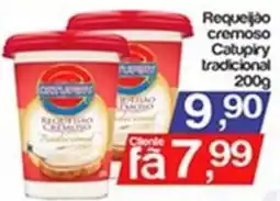 Supermercados Gricki Requeijão cremoso catupiry tradicional oferta