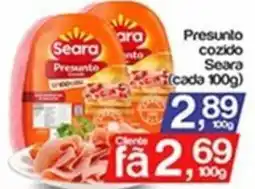 Supermercados Gricki Presunto cozido Seara oferta