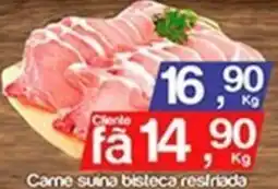 Supermercados Gricki Came suína bisteca resfriada oferta
